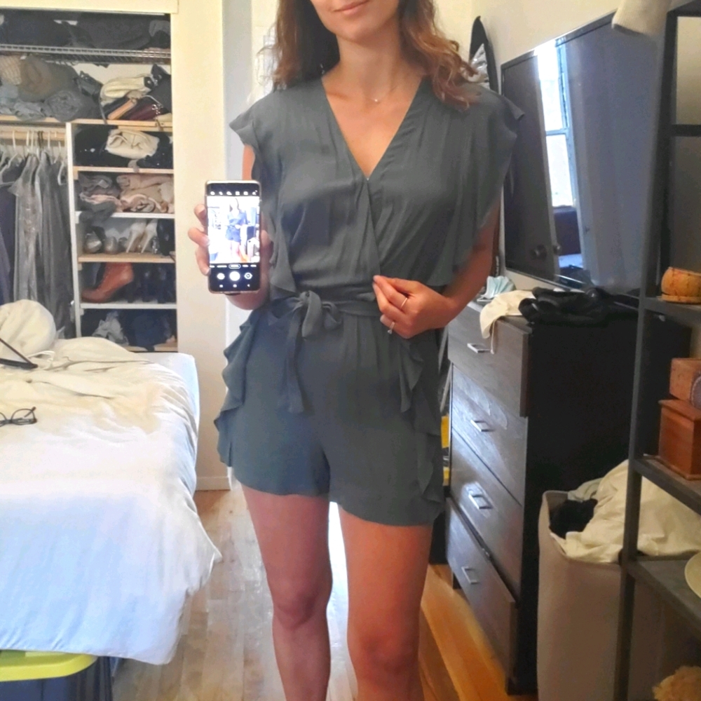 A one piece romper